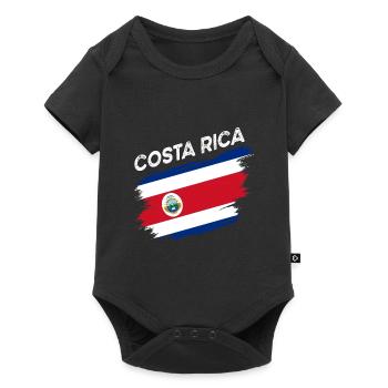 Costa Rica - Body à manches courtes Premium Bébé - noir - Devant