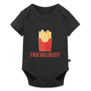 Cadeau gastronomique frison - Body à manches courtes Premium Bébé - noir - Devant