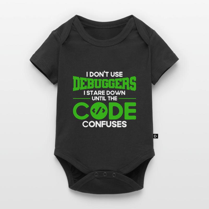 I Don't Use Debuggers Software Developer Baby Premium short-sleeve bodysuit