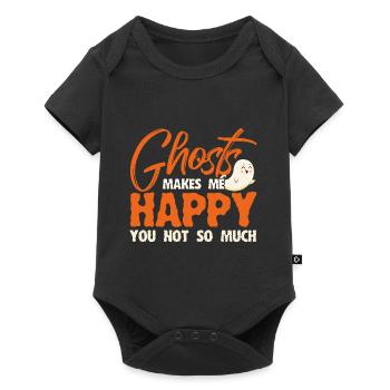 Ghost Hunters Ghosts Paranormal Investigation - Baby Premium short-sleeve bodysuit - black - Front
