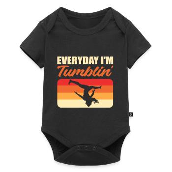 I am Tumblin Entertainer Gift - Baby Premium short-sleeve bodysuit - black - Front