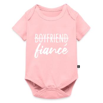 Boyfriend Fiancé Fiancé Engagement - Baby Premium short-sleeve bodysuit - rose - Front