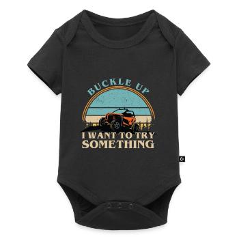 Off Road Racing Monster Truck Racer Lifestyle Gesc - Baby Premium short-sleeve bodysuit - black - Front