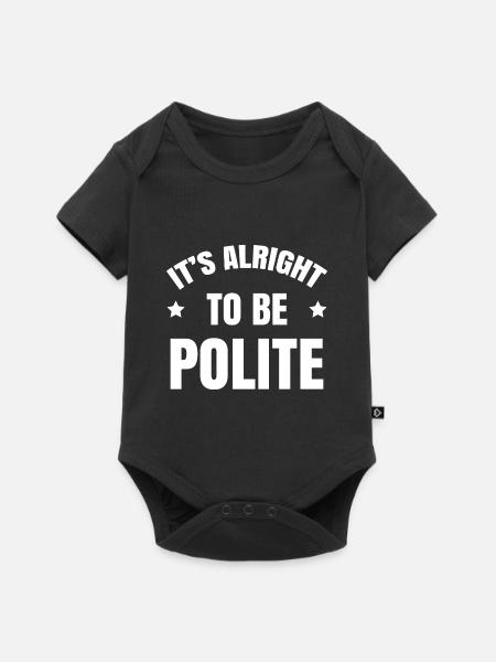 Mobbing-Prävention Mobbing-Bewusstseinsmonat - Baby Premium Kurzarmbody - Schwarz