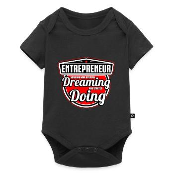 Entrepreneur Someone Who Stopped Dreaming - Baby Premium short-sleeve bodysuit - black - Front