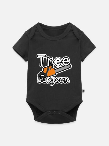 Baumchirurg - Baby Premium Kurzarmbody - Schwarz