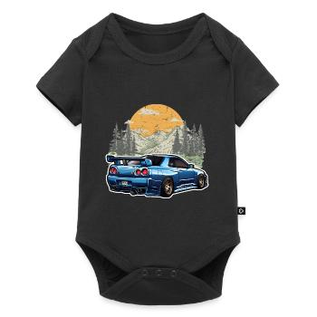 Jdm / Tuning / Turbocharger / Rims / Chiptuning - Baby Premium short-sleeve bodysuit - black - Front