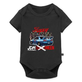 Jdm Halloween edition / Tuning Mechanic Costume - Baby Premium short-sleeve bodysuit - black - Front