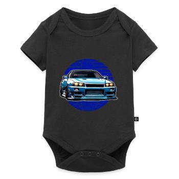 Jdm / Tuning / Turbocompresseur / Jantes / Chiptuning - Body à manches courtes Premium Bébé - noir - Devant