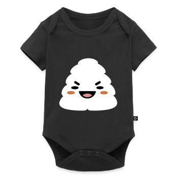 Onigiri japonais - Body à manches courtes Premium Bébé - noir - Devant