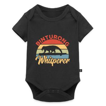 Binturong Bearcat Gift - Baby Premium short-sleeve bodysuit - black - Front
