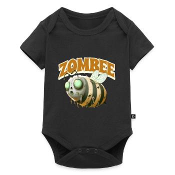 Abeille zombie Zombee - Body à manches courtes Premium Bébé - noir - Devant