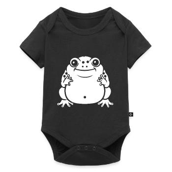 crapaud - Body à manches courtes Premium Bébé - noir - Devant