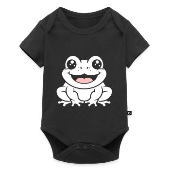 crapaud - Body à manches courtes Premium Bébé - noir - Devant