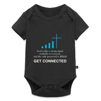 | Catholic priest Funny gift | - Baby Premium short-sleeve bodysuit - black - Front