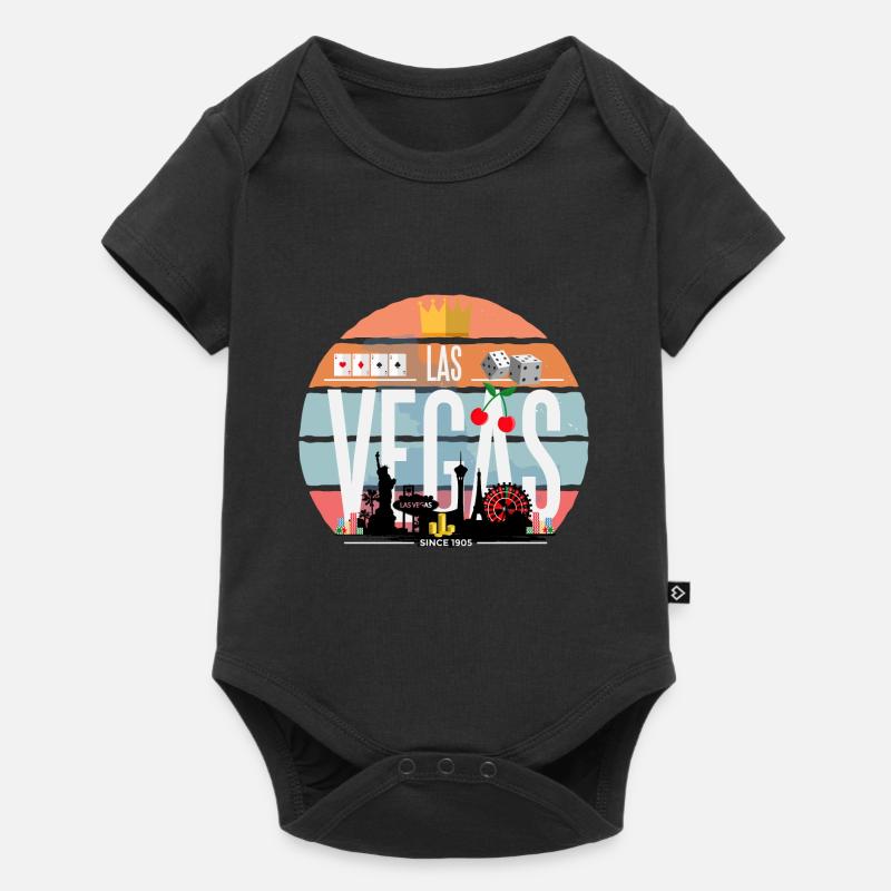 Las Vegas - Baby Premium short-sleeve bodysuit - black