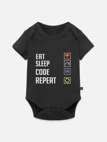 Programmierer Programmieren Computerentwickler Pc - Baby Premium Kurzarmbody - Schwarz