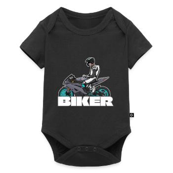 Moto Lifestyle / Moto / Motos motard - Body à manches courtes Premium Bébé - noir - Devant