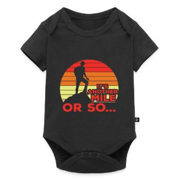 Its Another Mile Or So Hiking Joke - Baby Premium short-sleeve bodysuit - black - Front