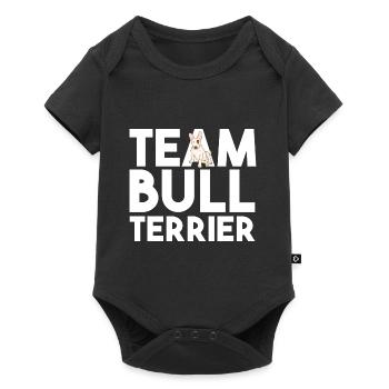Chien Bull Terrier - Body à manches courtes Premium Bébé - noir - Devant