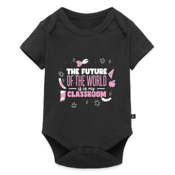 Une partie du père de l’équipe de baseball - Body à manches courtes Premium Bébé - noir - Devant