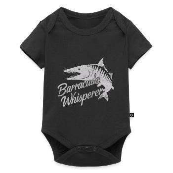 Cadeau pour l’amateur de poissons Barracuda - Body à manches courtes Premium Bébé - noir - Devant