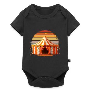 Circus - Baby Premium short-sleeve bodysuit - black - Front