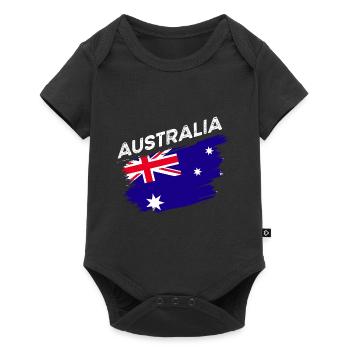 Australie - Body à manches courtes Premium Bébé - noir - Devant