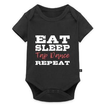 Manger Sleeping Rooster Personne compétitive Gesc - Body à manches courtes Premium Bébé - noir - Devant