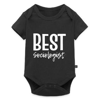 Best Sociologist Geographer Gift - Baby Premium short-sleeve bodysuit - black - Front
