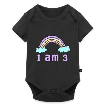 Cadeau 3 ans Anniversaire J'ai 3ans - Body à manches courtes Premium Bébé - noir - Devant