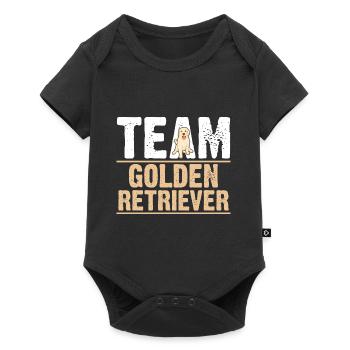 Chien Golden Retriever - Body à manches courtes Premium Bébé - noir - Devant