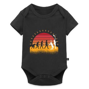 Evolution Tennis Padel Player Padel - Baby Premium short-sleeve bodysuit - black - Front