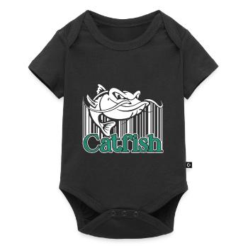 Catfish Catfish Vintage - Baby Premium short-sleeve bodysuit - black - Front
