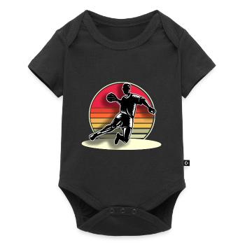 Handballeur Handballeur - Body à manches courtes Premium Bébé - noir - Devant