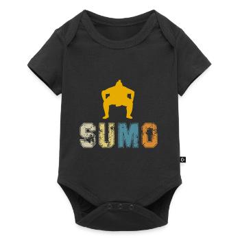 Sumo - Body à manches courtes Premium Bébé - noir - Devant