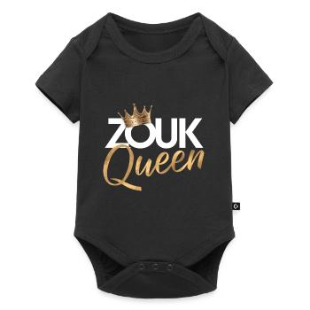 Zouk-Tanz-Geschenk - Baby Premium Kurzarmbody - Schwarz - Vorne