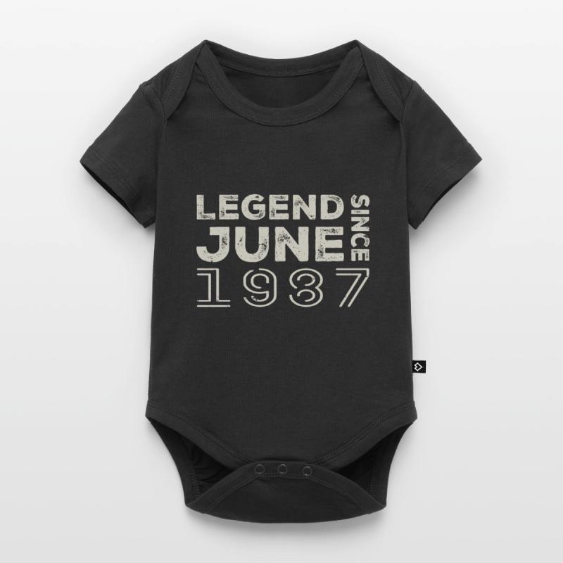 Juni 1987 Geburtstag Juni 1987 Juni Geschenk 1987 Baby Premium Kurzarmbody