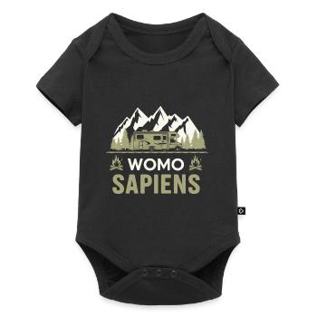 Womo Sapiens - Body à manches courtes Premium Bébé - noir - Devant