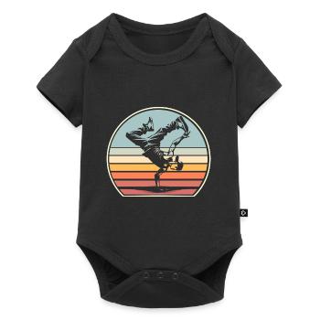 Breakdancing - Baby Premium short-sleeve bodysuit - black - Front