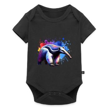 Anteater - Baby Premium short-sleeve bodysuit - black - Front