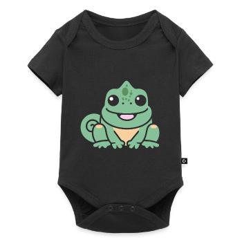 caméléon - Body à manches courtes Premium Bébé - noir - Devant