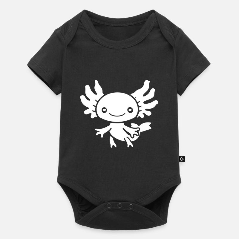 axolotl - Body à manches courtes Premium Bébé - noir
