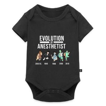 Anesthesia Lustig Doctor and Anesthesiologist Gift - Baby Premium short-sleeve bodysuit - black - Front