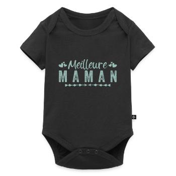 Meilleure Maman - Body à manches courtes Premium Bébé - noir - Devant