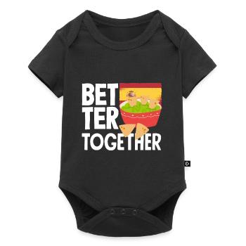 Taco Design for a Mexican Food Lover with Spanish - Baby Premium short-sleeve bodysuit - black - Front