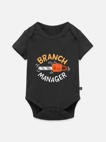 Filialleiter - Baby Premium Kurzarmbody - Schwarz