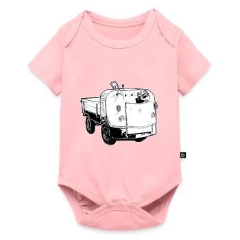 Multicar M21 Multicar Nouvelle fourmi diesel Multricar - Body à manches courtes Premium Bébé - rose - Devant