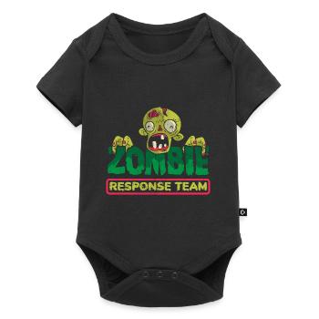 Zombie Lover Cosume for Funny Halloween - Baby Premium Kurzarmbody - Schwarz - Vorne