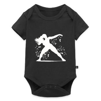 Lanceur de poids Colorsplash Lancer de poids - Body à manches courtes Premium Bébé - noir - Devant